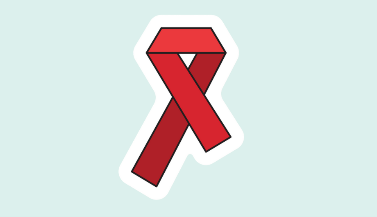 Bespoke ribbon fridge magnet